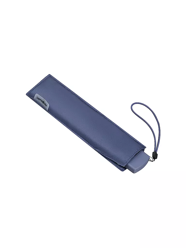 SAMSONITE | Parapluie de poche RAIN PRO MANUAL FLAT bleu tempête | Bleu