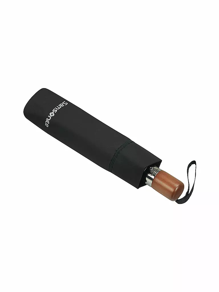 SAMSONITE | Parapluie Wood Classic S noir | schwarz
