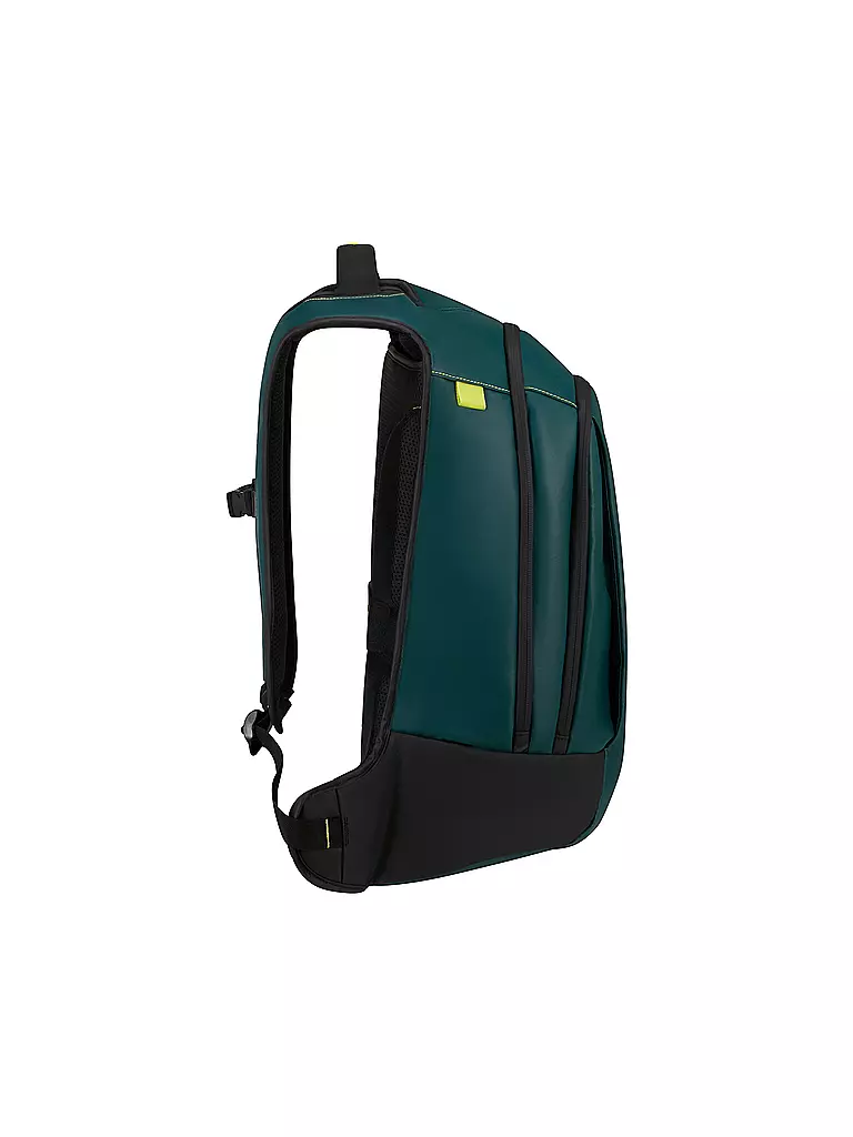 SAMSONITE | Sac à dos - Sac à dos pour ordinateur portable ECODIVER Large Dark Teal/Lime | Pétrole