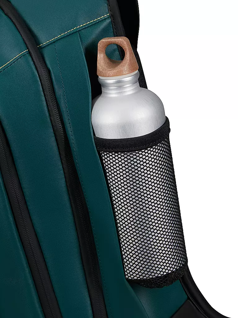 SAMSONITE | Sac à dos - Sac à dos pour ordinateur portable ECODIVER Large Dark Teal/Lime | Pétrole