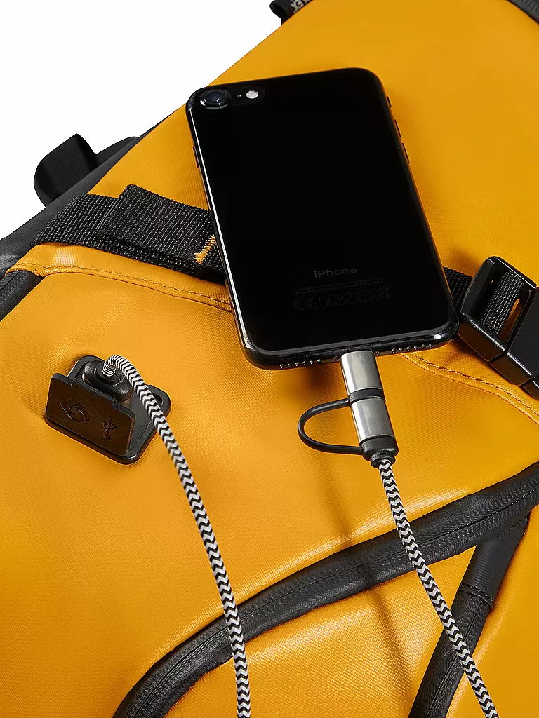 SAMSONITE | Sac à dos - Sac de voyage ECODIVER Small Yellow | 