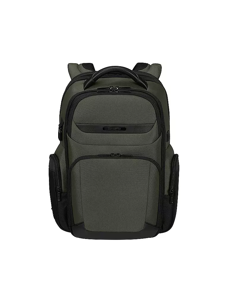 SAMSONITE | Sac à dos PRO-DLX extensible Green | dunkelgrün