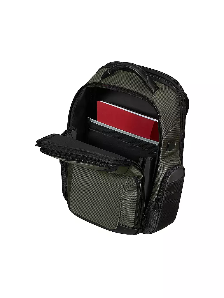 SAMSONITE | Sac à dos PRO-DLX extensible Green | dunkelgrün