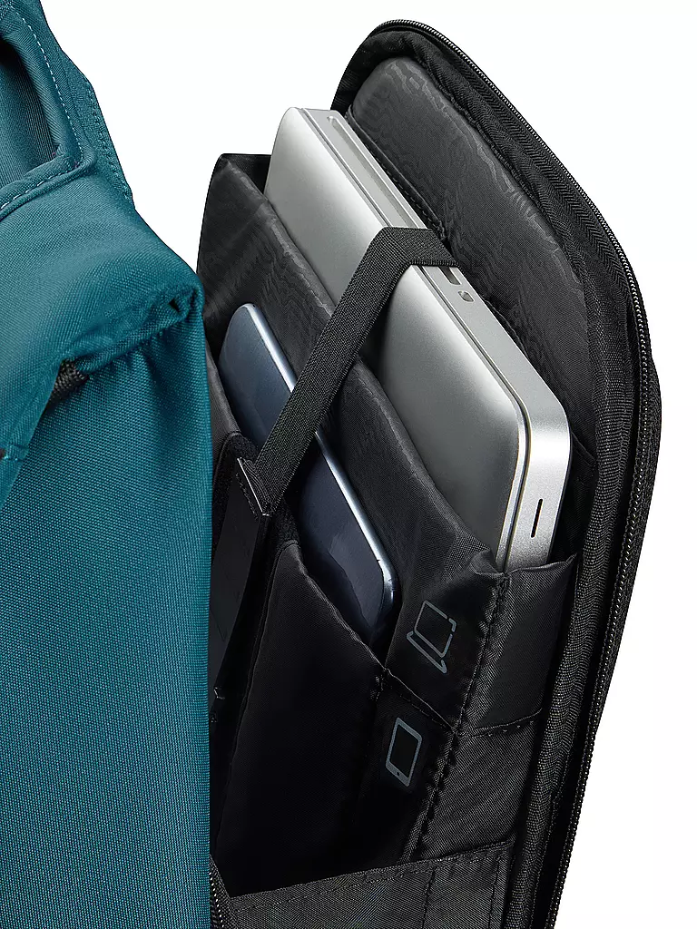 SAMSONITE | Sac à dos SECURIPAK 2.0 14.1" pétrole | 