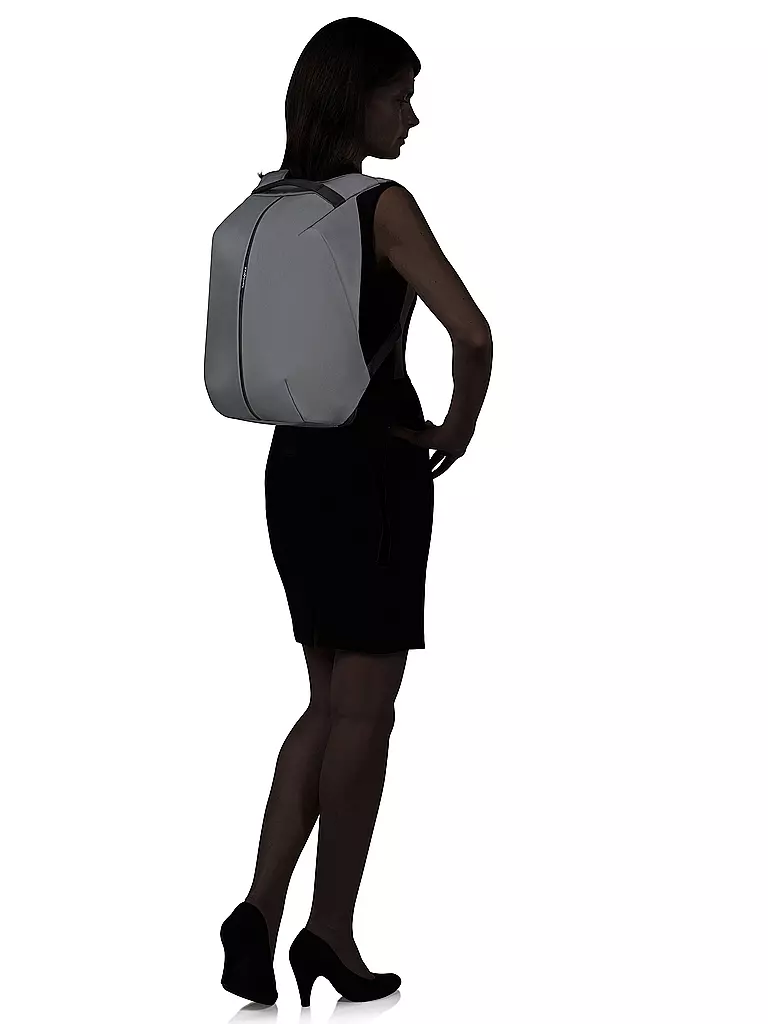 SAMSONITE | Sac à dos SECURIPAK 2.0 15.6" gris | grau