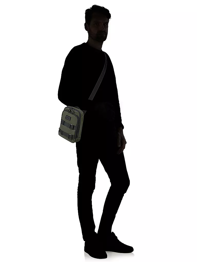 SAMSONITE | Sac bandoulière SACKMPOD small | Olive