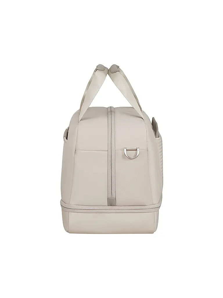 SAMSONITE | Sac de voyage - Weekender PARALUX 49 cm Stone Grey | Crème