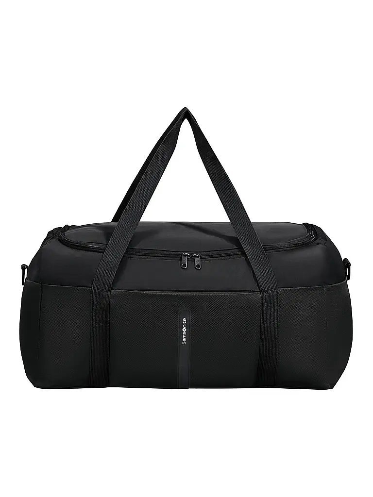 SAMSONITE | Sac de voyage moyen pliable noir | schwarz