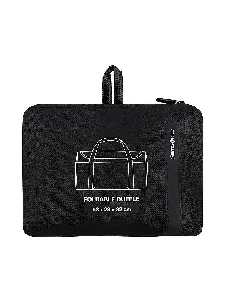 SAMSONITE | Sac de voyage moyen pliable noir | 