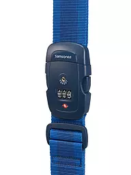 SAMSONITE | Sangle de valise noire | Bleu