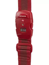 SAMSONITE | Sangle de valise rouge | Rouge