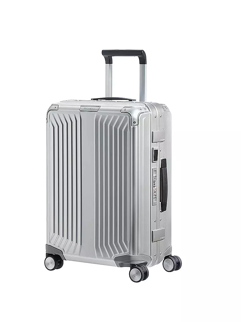 SAMSONITE | Trolley « Lite-Box Alu™ » 55 cm (Aluminum) 122705 | silber