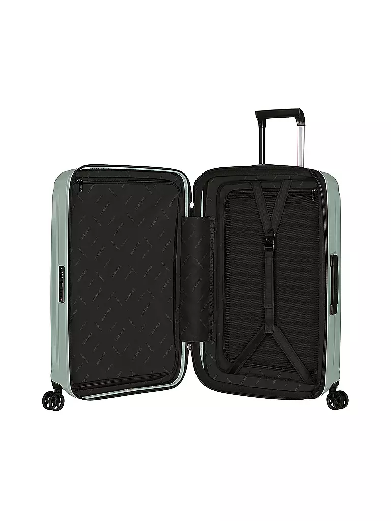 SAMSONITE | Trolley  NUON SPINNER 69cm erweiterbar metallic minera | Gris clair