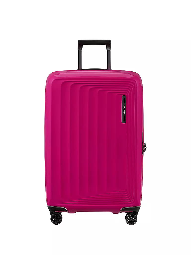 SAMSONITE | Trolley  NUON SPINNER 69cm erweiterbar metallic ruby | Rose vif