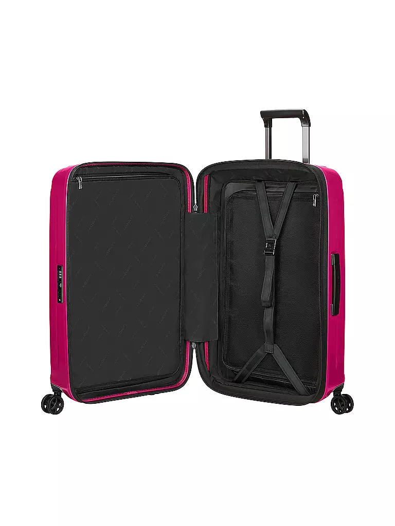 SAMSONITE | Trolley  NUON SPINNER 69cm erweiterbar metallic ruby | Rose vif