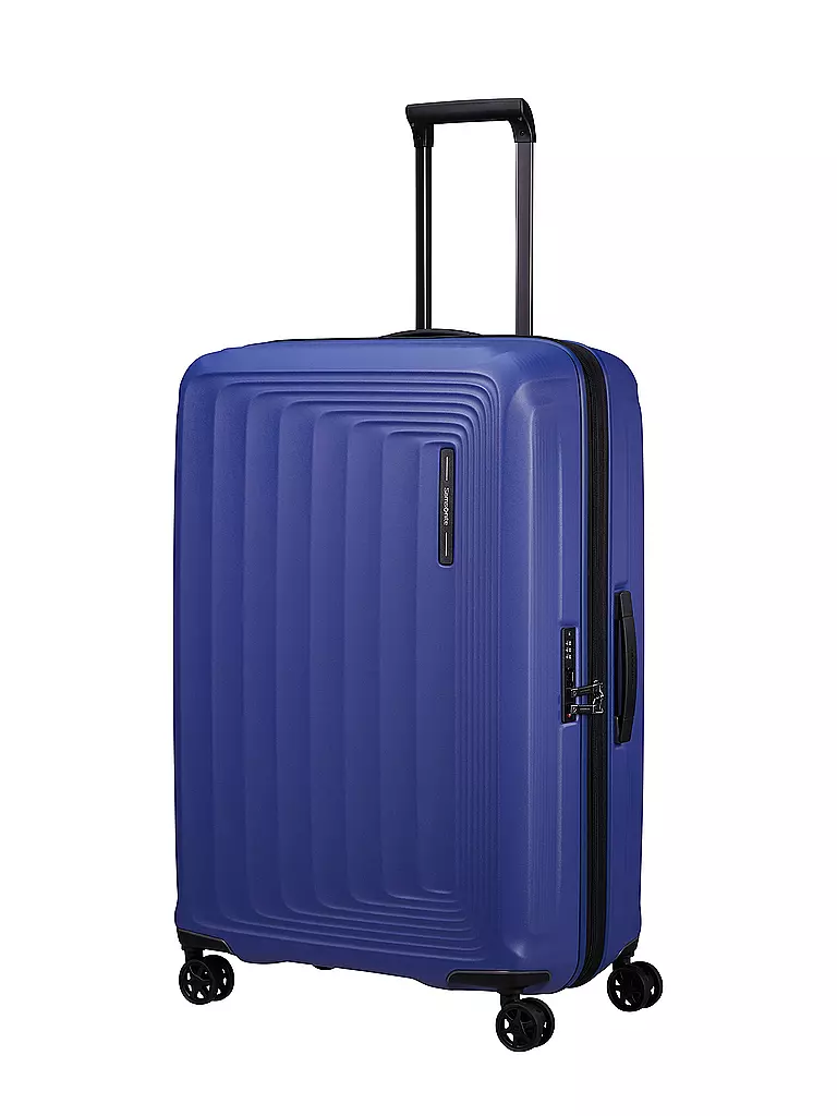 SAMSONITE | Trolley  NUON SPINNER 75cm erweiterbar matt nautical b | Bleu