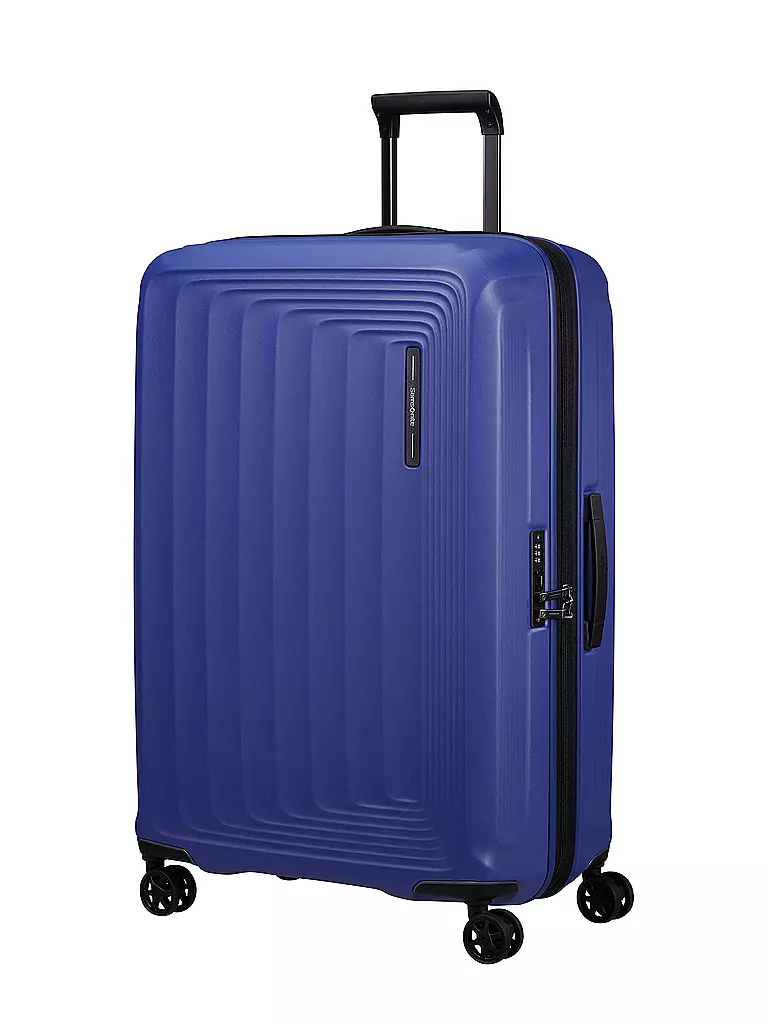 SAMSONITE | Trolley  NUON SPINNER 75cm erweiterbar matt nautical b | Bleu