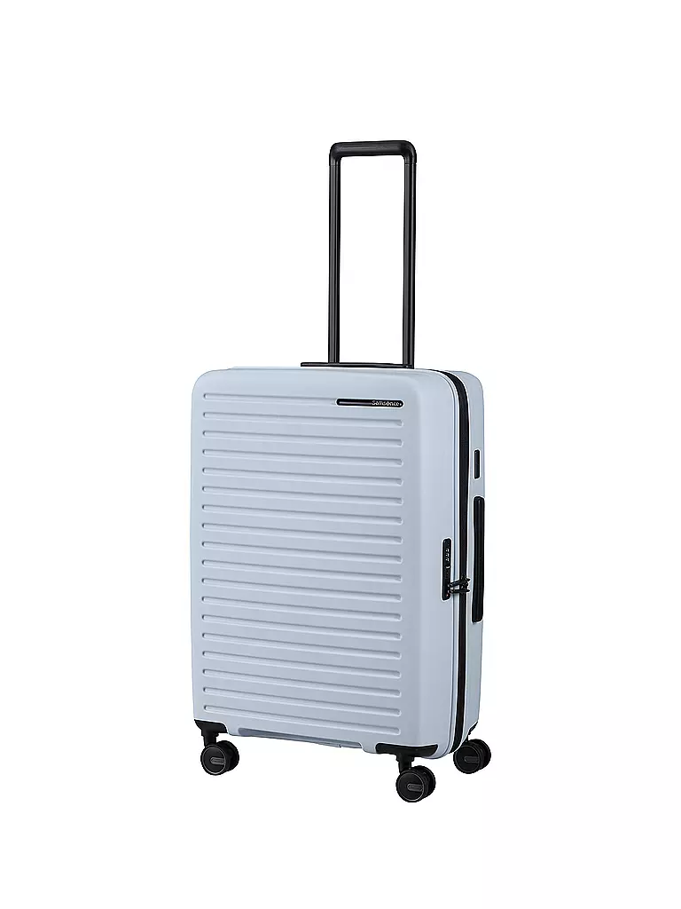 SAMSONITE | Trolley  RESTACKD SPINNER 68cm erweiterbar Glacier | Bleu clair