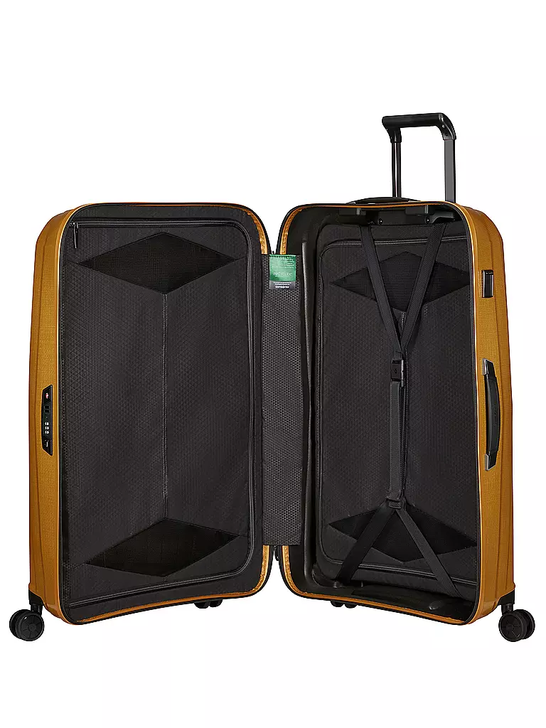 SAMSONITE | Trolley 77cm MAJOR-LITE SPINNER jaune safran | 