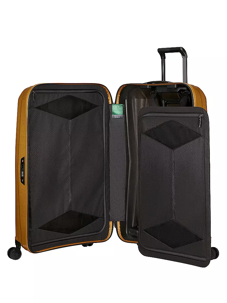 SAMSONITE | Trolley 77cm MAJOR-LITE SPINNER jaune safran | 