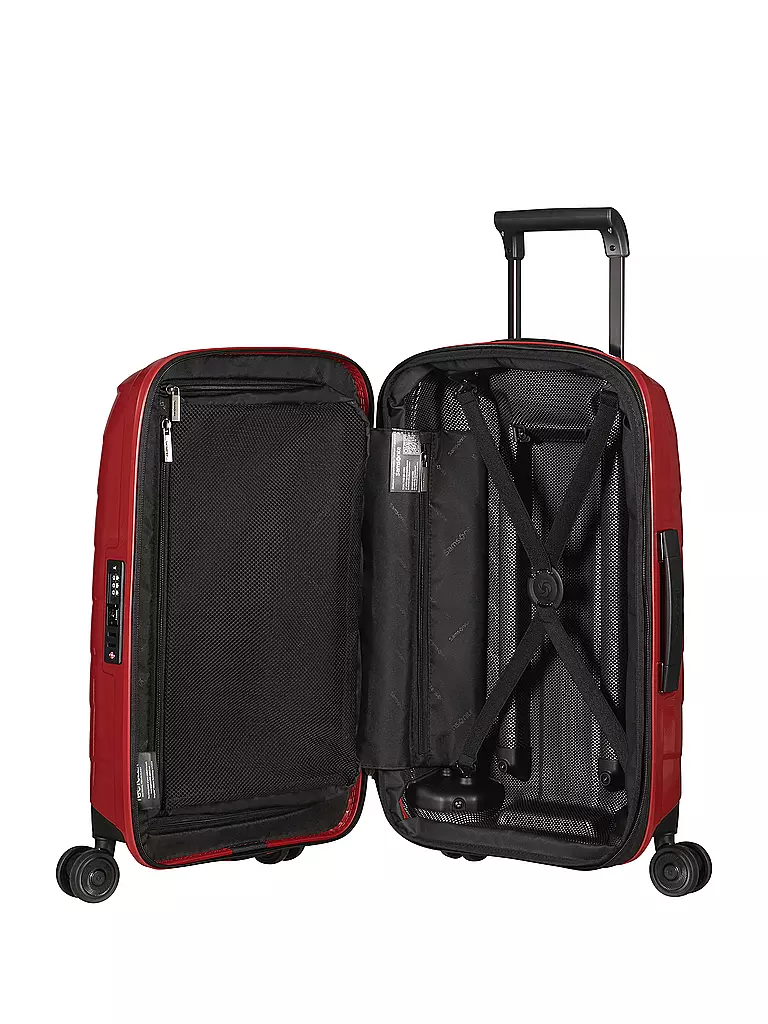 SAMSONITE | Trolley ATTRIX SPINNER 55 extensible rouge | 