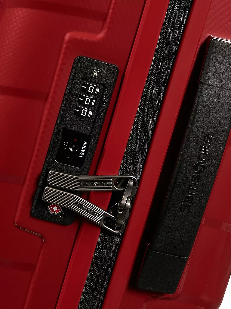 SAMSONITE | Trolley ATTRIX SPINNER 55 extensible rouge | 