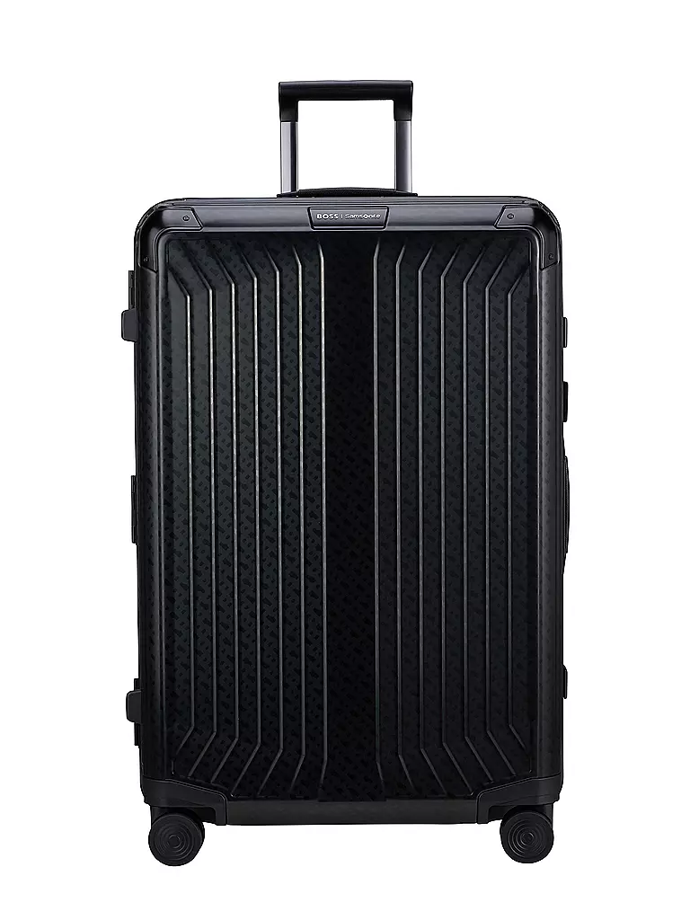 SAMSONITE | Trolley BOSS SPINNER 76cm graphite monogram | Noir