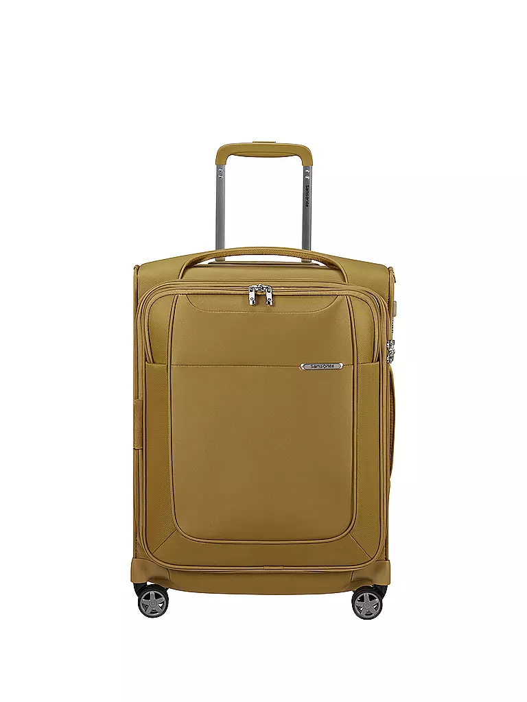 SAMSONITE | Trolley D'LITE SPINNER 55cm extensible jaune moutarde | senf