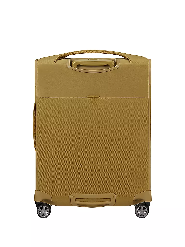 SAMSONITE | Trolley D'LITE SPINNER 55cm extensible jaune moutarde | 