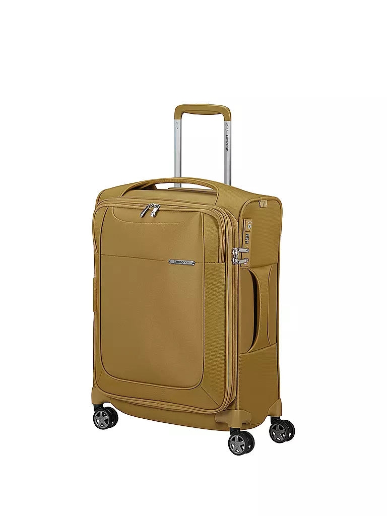 SAMSONITE | Trolley D'LITE SPINNER 55cm extensible jaune moutarde | 