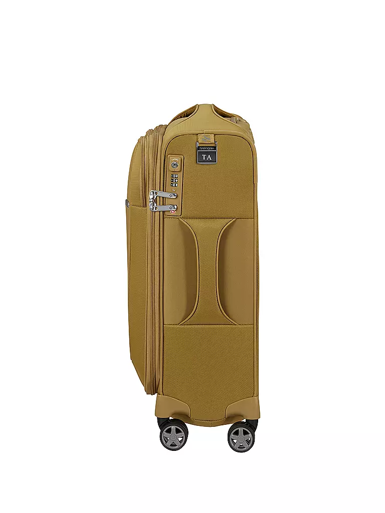SAMSONITE | Trolley D'LITE SPINNER 55cm extensible jaune moutarde | 