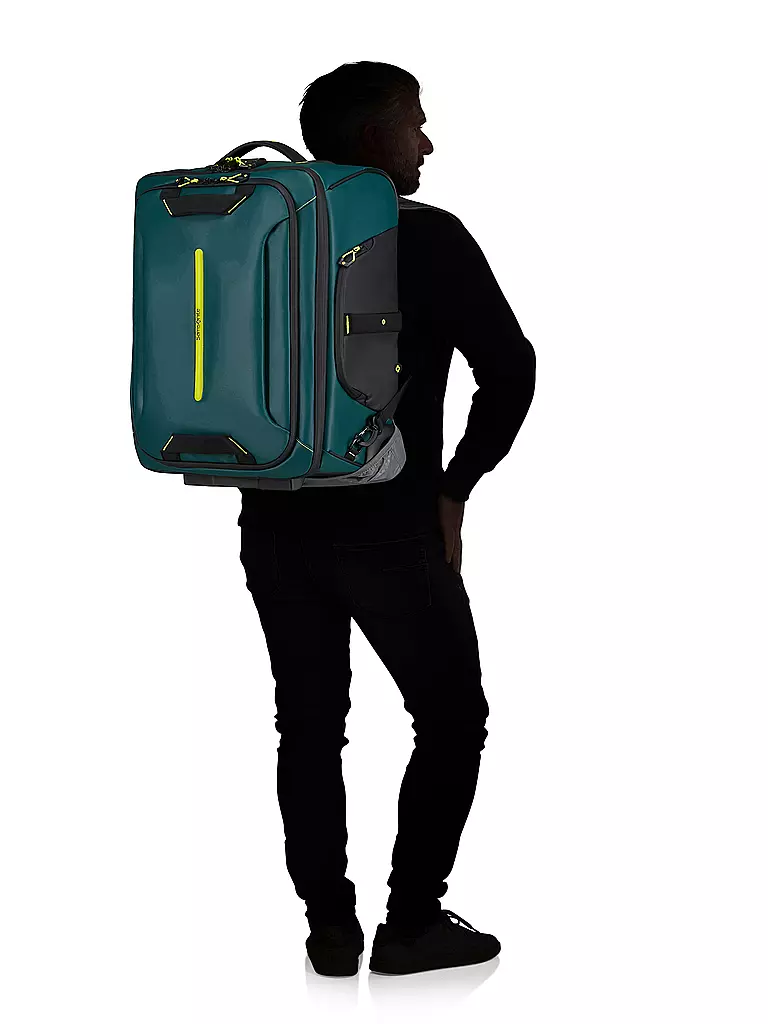 SAMSONITE | Trolley Ecodiver 79 Dark Teal/Lime | Pétrole
