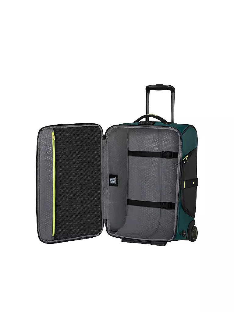 SAMSONITE | Trolley ECODRIVER DUFFEL BACKPACK 55cm Dark Teal/Lime | Pétrole