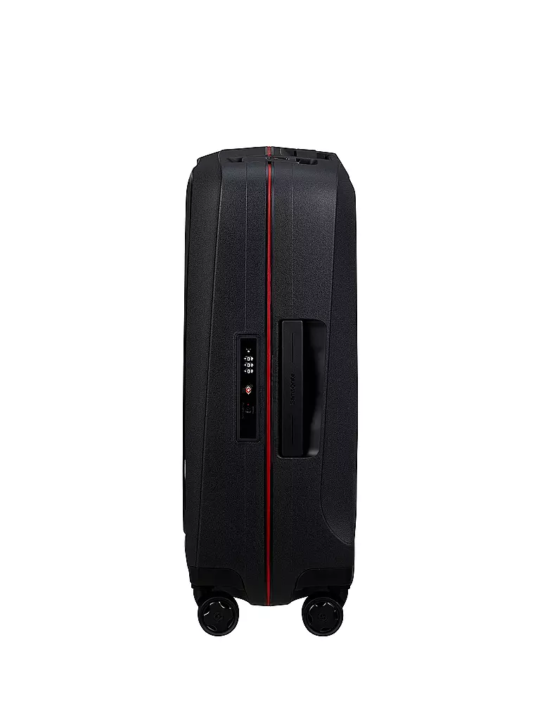 SAMSONITE | Trolley ESSENS SPINNER 55cm charcoal/red  | Noir