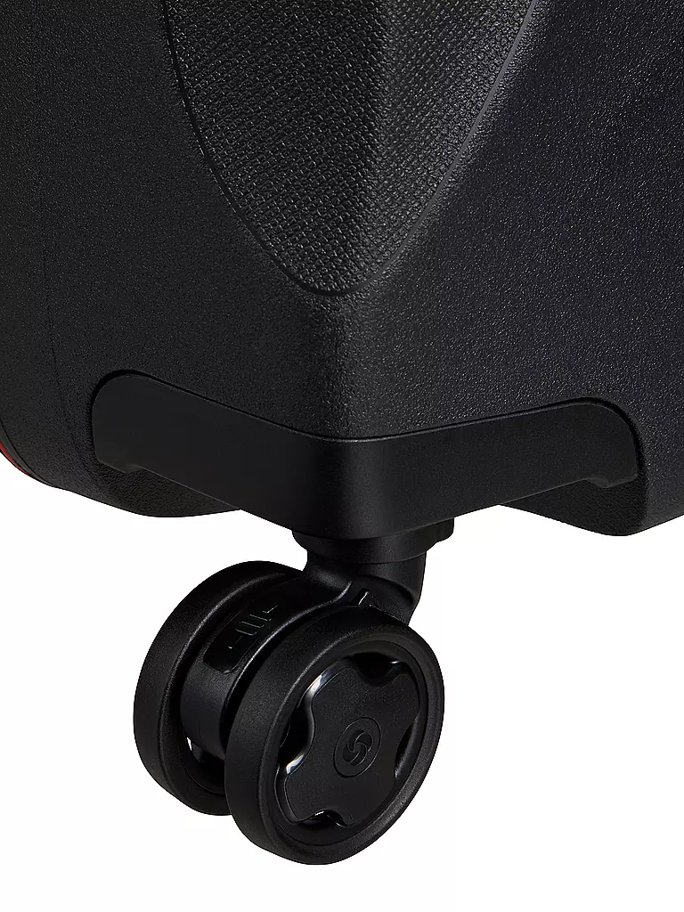 SAMSONITE | Trolley ESSENS SPINNER 55cm charcoal/red  | Noir