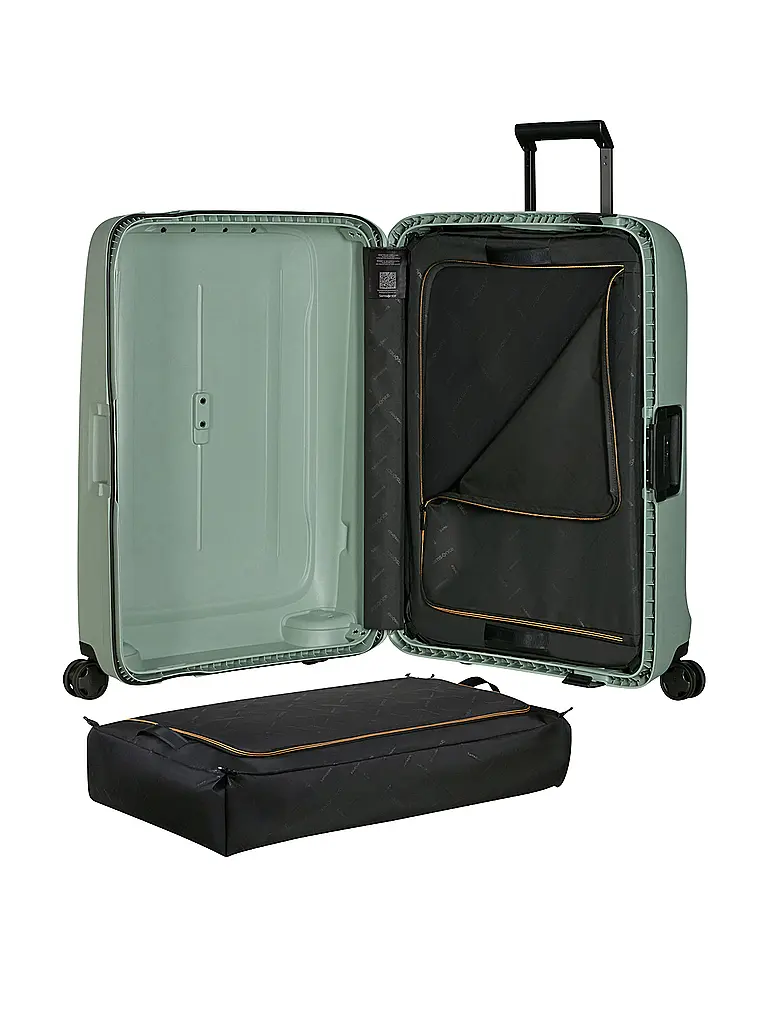SAMSONITE | Trolley ESSENS SPINNER 75cm Sauge | Vert clair