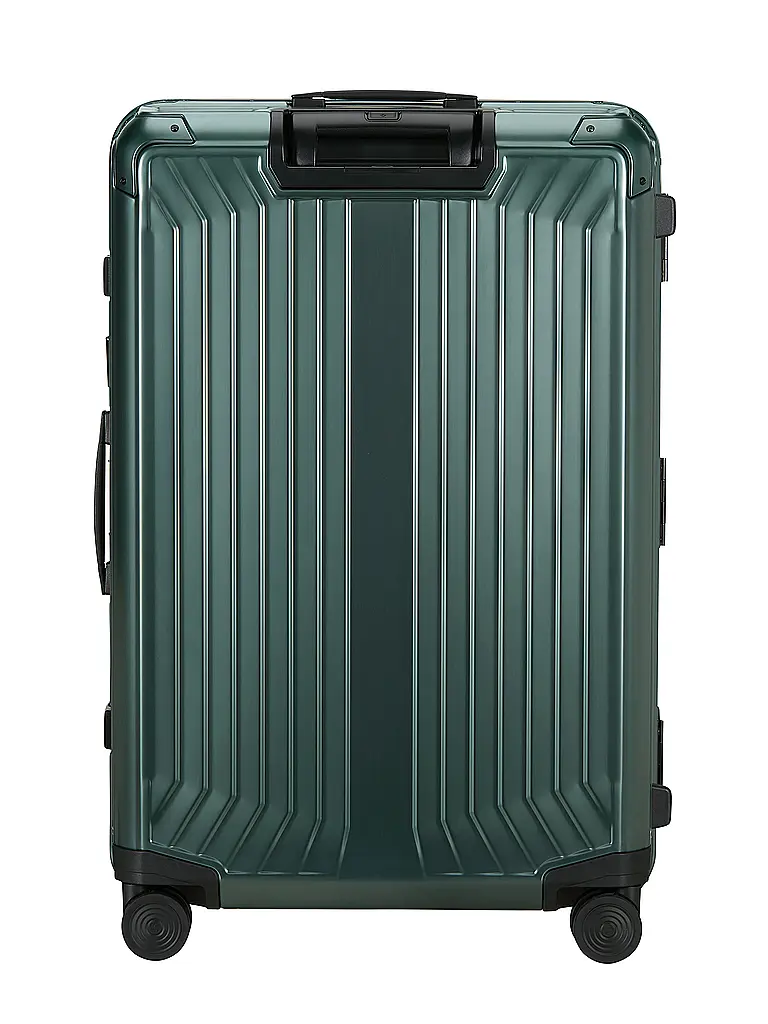 SAMSONITE | Trolley LITE BOX ALU™" 75cm Sauge / Orange | Vert foncé