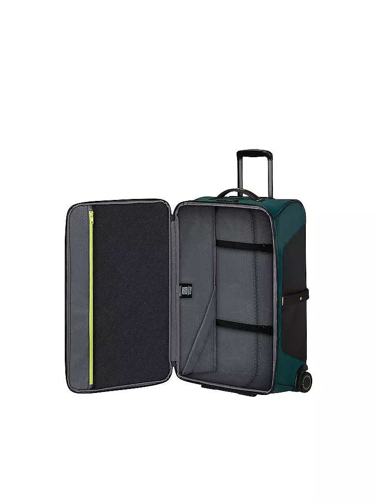 SAMSONITE | Trolley mit Rollen Ecodiver 67cm Dark Teal/Lime | Pétrole