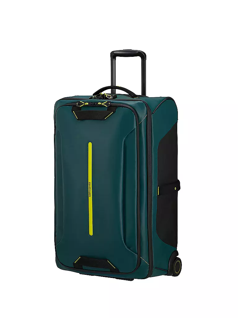SAMSONITE | Trolley mit Rollen Ecodiver 67cm Dark Teal/Lime | Pétrole