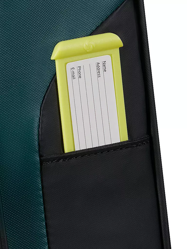 SAMSONITE | Trolley mit Rollen Ecodiver 67cm Dark Teal/Lime | Pétrole