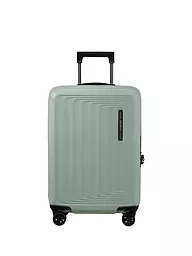 SAMSONITE | Trolley NUON SPINNER 55cm extensible metallic ruby | Gris clair