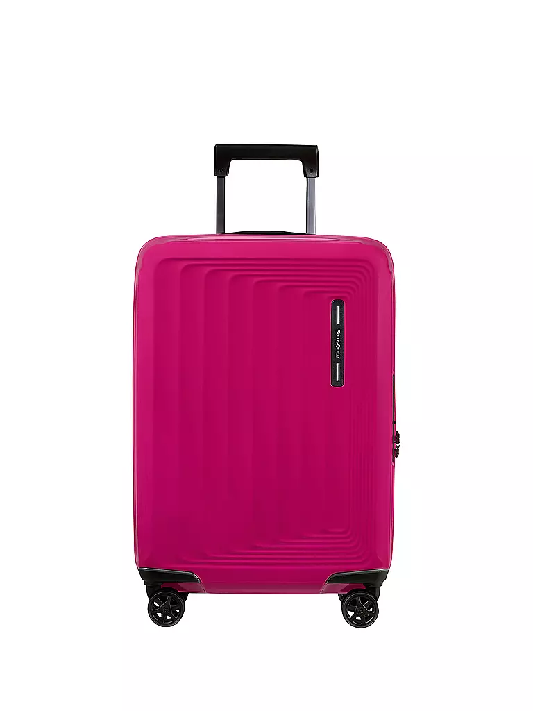 SAMSONITE | Trolley NUON SPINNER 55cm extensible metallic ruby | Rose vif