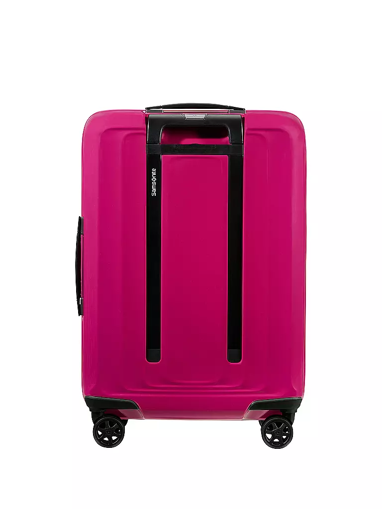 SAMSONITE | Trolley NUON SPINNER 55cm extensible metallic ruby | Rose vif