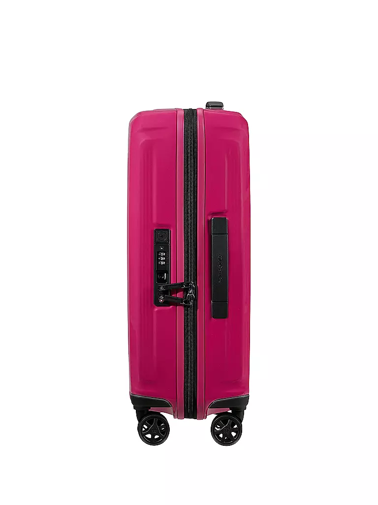SAMSONITE | Trolley NUON SPINNER 55cm extensible metallic ruby | Rose vif