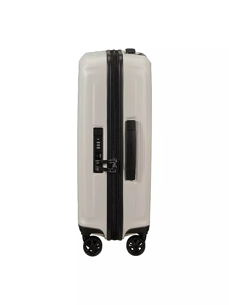 SAMSONITE | Trolley NUON SPINNER 55cm extensible quartz mat | Blanc