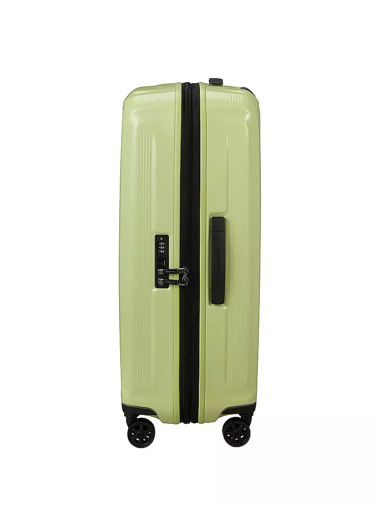 SAMSONITE | Trolley NUON SPINNER 69cm extensible melon métallisé | Vert clair
