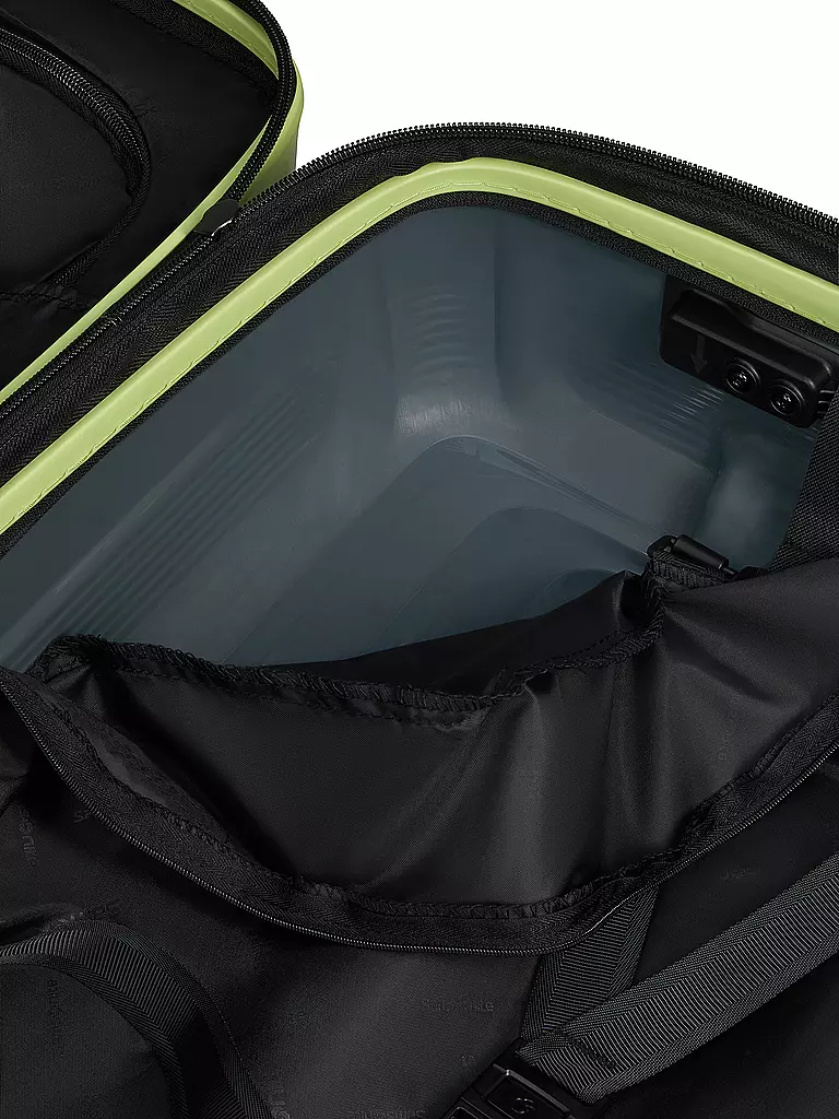 SAMSONITE | Trolley NUON SPINNER 69cm extensible melon métallisé | Vert clair