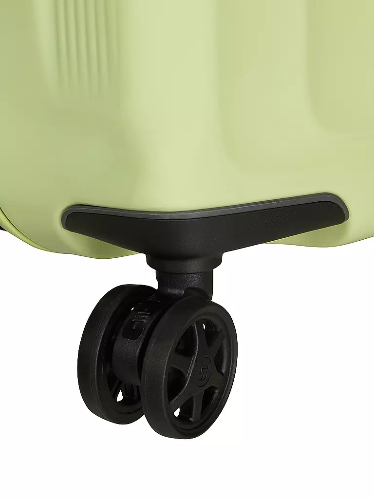 SAMSONITE | Trolley NUON SPINNER 69cm extensible melon métallisé | Vert clair
