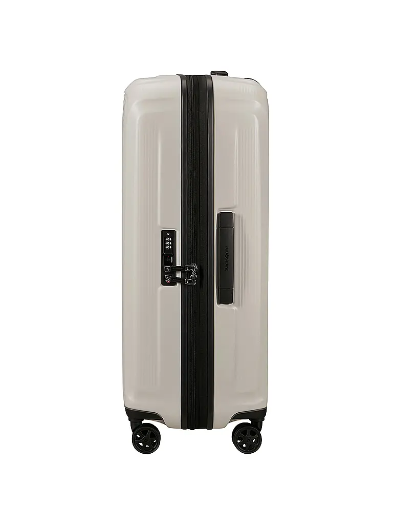 SAMSONITE | Trolley NUON SPINNER 69cm extensible Quartz mat | Blanc