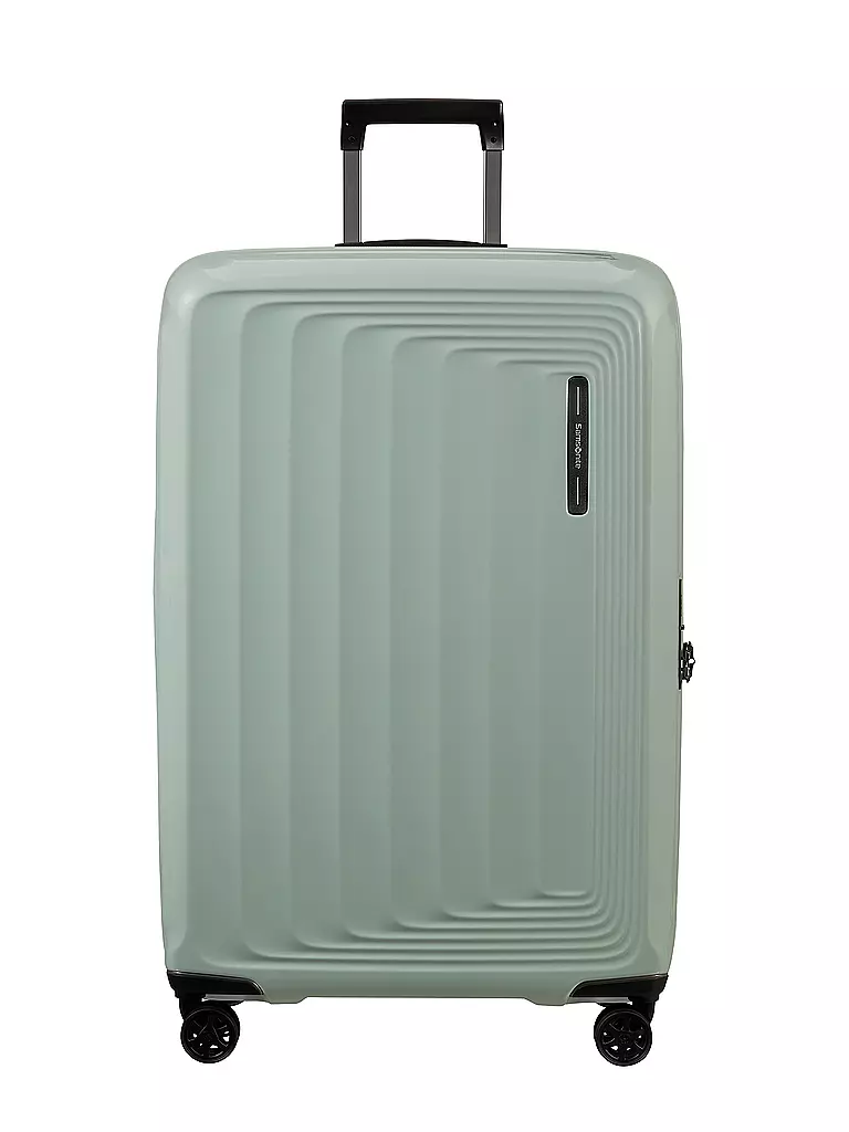 SAMSONITE | Trolley NUON SPINNER 75cm extensible metallic minera | Gris clair